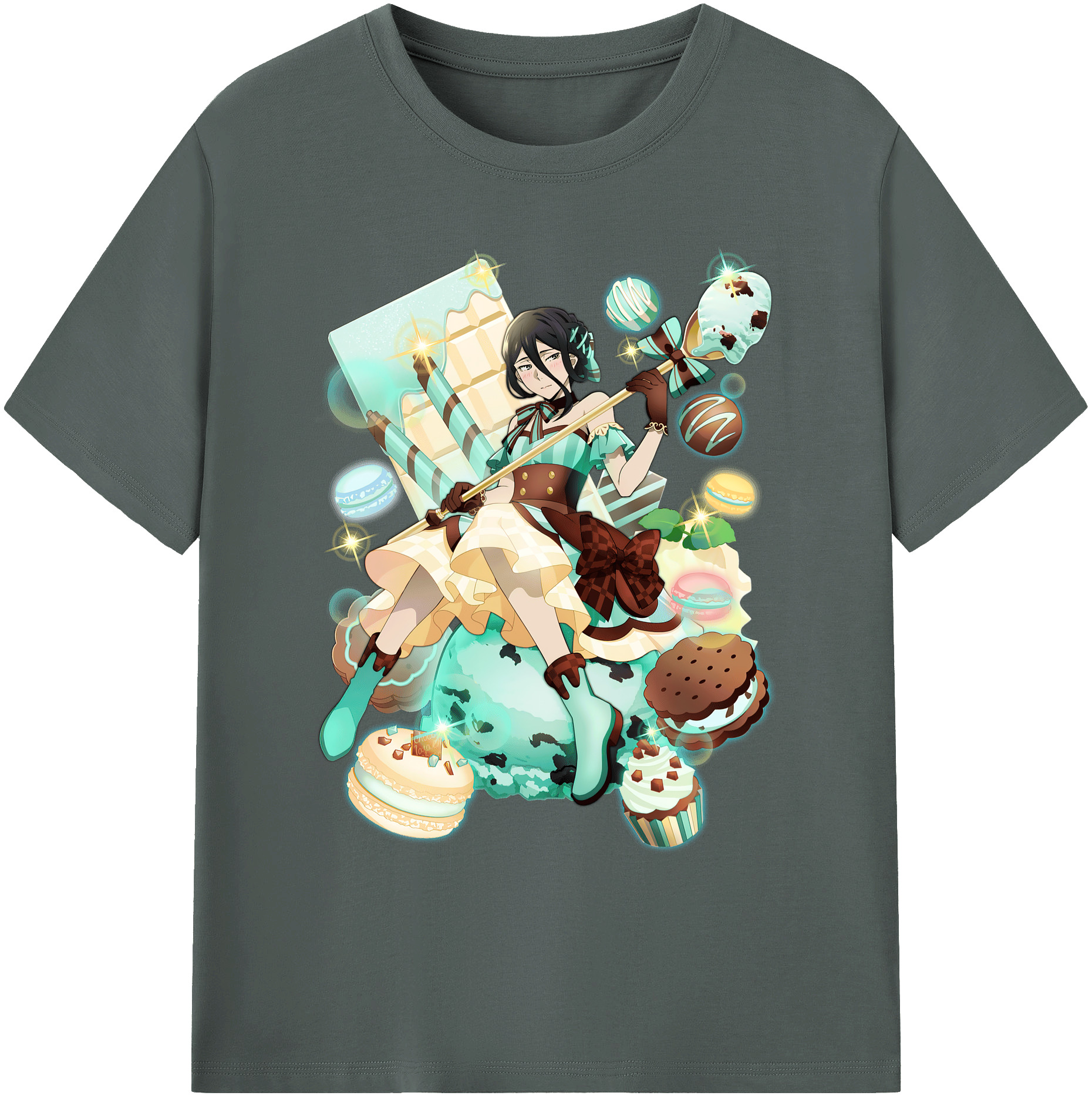（画像用） 文豪ストレイドッグス Bungo Stray Dogs 綿100％ メンズ半袖Tシャツ｜肌触りやわらか＆通気性